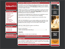 Tablet Screenshot of funtextflirts.com